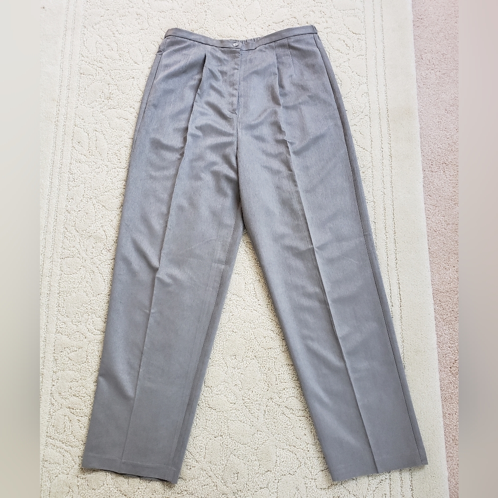 Coldwater Creek Soft Viscose Gray Trousers Sz14
